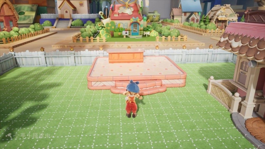 多个‘粒粒’角色围坐在树叶餐桌旁共享晚餐，桌上摆放着露珠酒杯和花瓣点心，气氛欢乐融洽