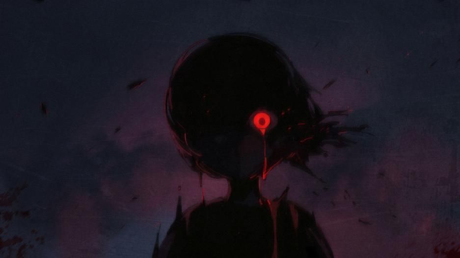 角色群像图，多位主要角色并列站立，表情各异，暗示复杂人际关系