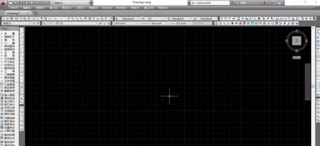 CorelDRAW界面展示，左侧为对象管理器面板，右侧为常用工具栏布局