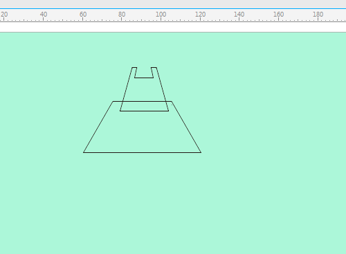 填充白色后的打印机主体，颜色均匀，边缘平滑