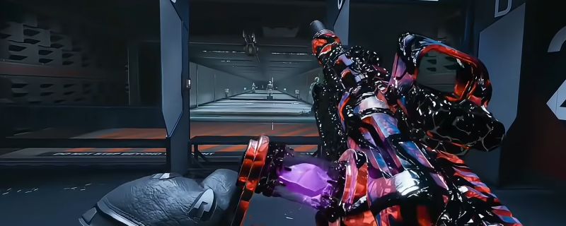 《使命召唤：黑色行动7》僵尸模式战斗场景，玩家手持改装步枪在昏暗实验室中对抗大量涌来的僵尸，四周布满血迹与弹壳