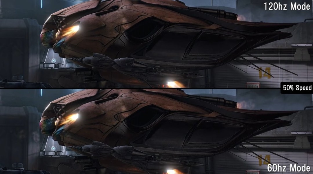 场景对比图展示不同分辨率下相同的光影效果与材质细节