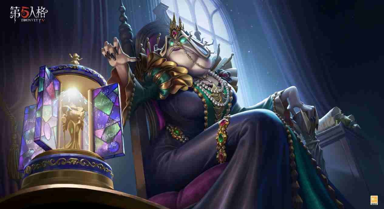 黄衣之主站立于黑暗深渊之中，三条巨蟒从手臂延伸而出，眼中泛起诡异绿光，气氛压抑