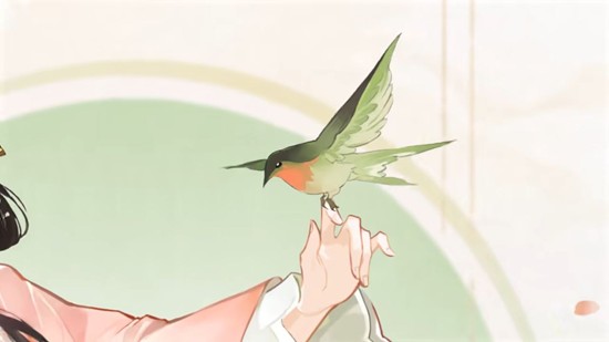 两张插画预览图并列展示，分别为‘鸢系晴柔’与‘龙栖’，画面细腻富有叙事感