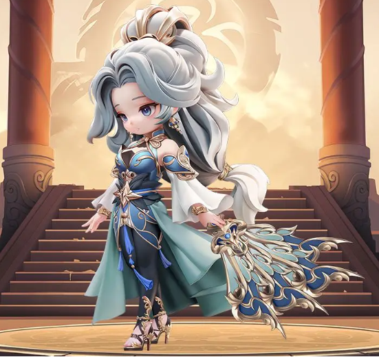 甄姬天赋树图解，清晰标注各阶段升级效果，重点突出对魏国与神魔武将的增益