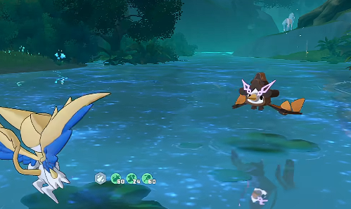 阿布使用借用技能，屏幕中央弹出技能选择轮盘，展示从队友处获取的不同技能图标