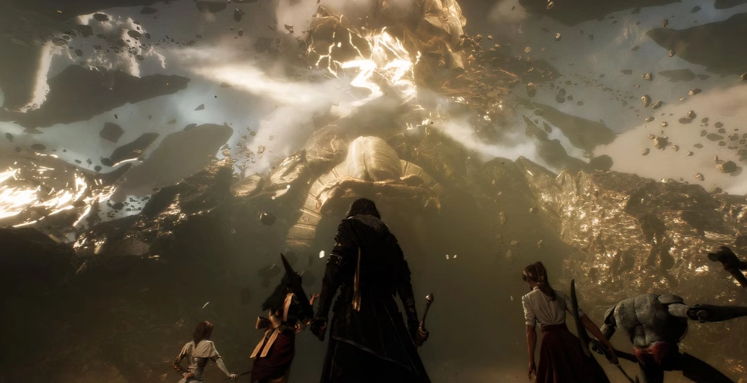 柱状图表展示历年高票选年度游戏获奖数量对比，《艾尔登法环》与《光与影：33号远征队》分别位于前四位