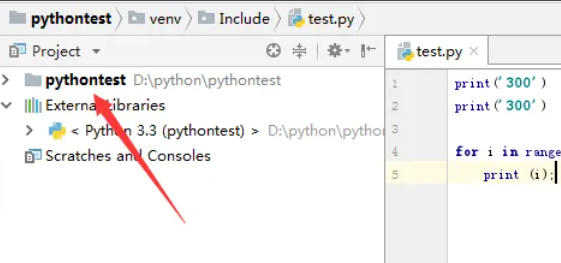 PyCharm顶部菜单栏展开状态，File选项被选中，Close Project条目高亮显示