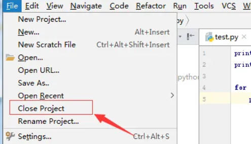 用户正在通过Open按钮浏览本地文件夹，准备重新导入一个PyCharm项目