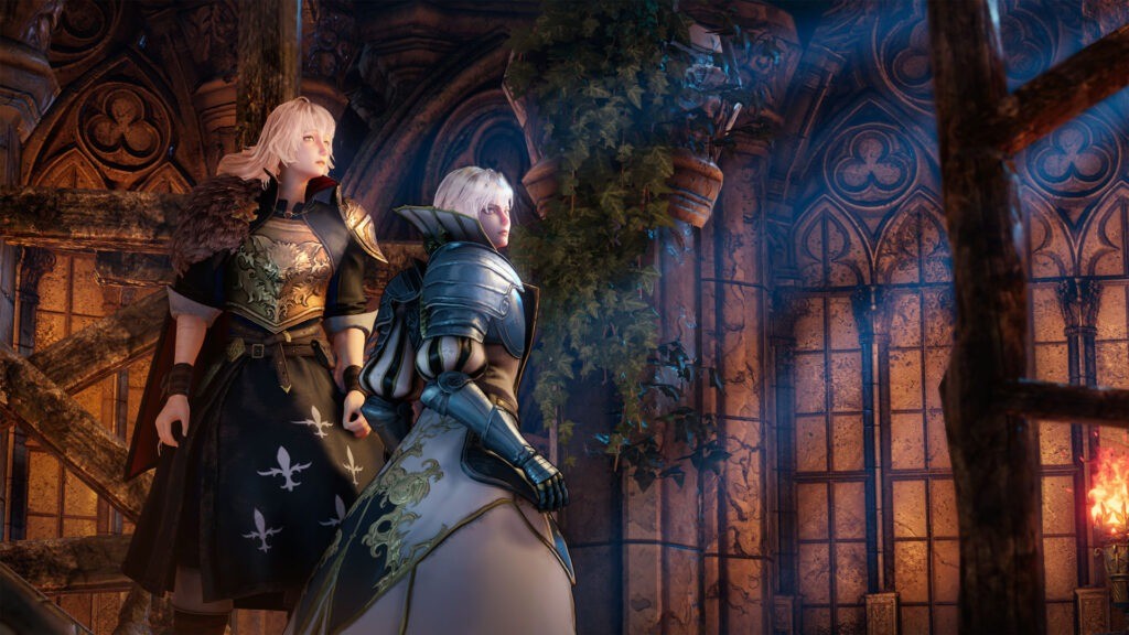 ArtPlay发布的节日贺图，画面中呈现《赤痕》风格的哥特式建筑与火焰纹饰，充满神秘氛围