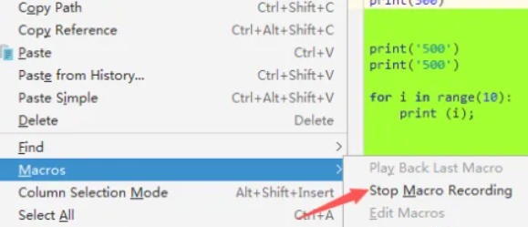 Enter Macro Name对话框中已填写名称并勾选Assign Shortcut，准备设置快捷键