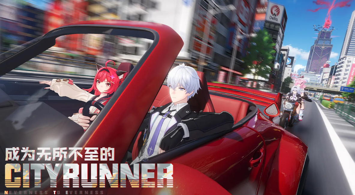 玩家角色蹲伏在海特洛旧城区窄巷，手指轻触布满数据裂纹的墙壁，墙内隐约透出宝箱幽蓝微光