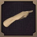 游戏成就界面特写，‘看啊’成就图标呈放大镜形状，下方显示‘点击三次’文字及已解锁状态绿钩