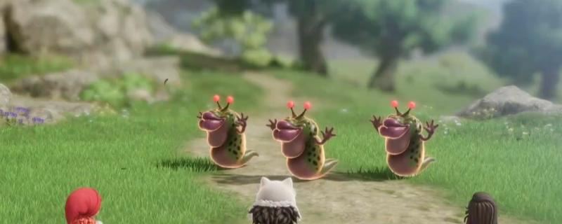 《勇者斗恶龙7：重制版》游戏内厚唇蛞蝓之心物品特写图：一颗泛着淡粉色光泽、表面带有波浪状唇纹的晶莹心脏，悬浮于复古纸页背景之上，右下角标注日文‘厚唇ナメクジの心’字样