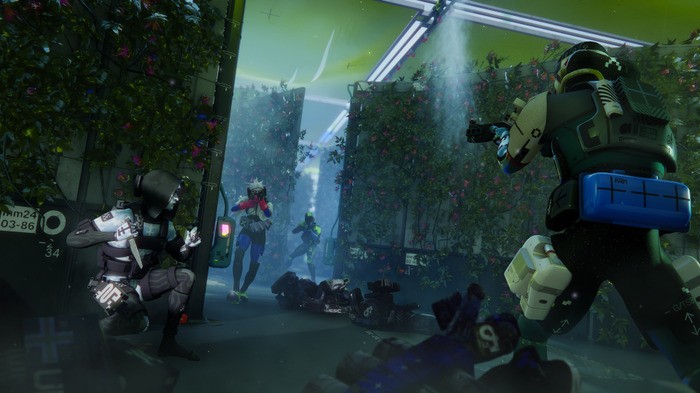 六大战队对比图：以环形布局展示‘灰烬工坊’‘静默回响’‘裂隙守望’等派别标志、主色调、代表武器剪影及核心技能图标，背景为动态粒子流效果