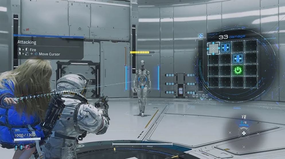 对比式分屏画面：左侧展示大山直人演示‘蜂群过载’黑客链——多个悬浮无人机同步被绿色数据流击中并爆炸；右侧呈现赵英熙操作角色翻滚突进，枪口火光与处决光效交织，三名敌人在同一帧内被红色处决标记锁定