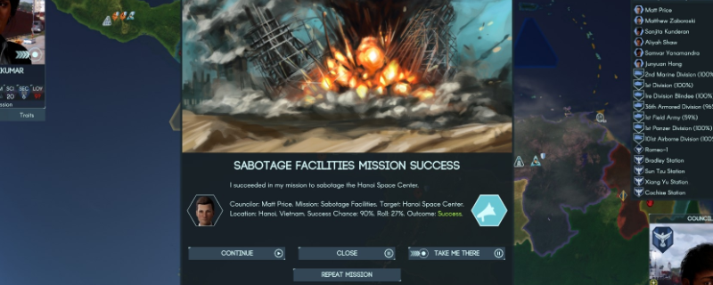 《地球不屈》游戏界面截图：左侧为星系地图，中央悬浮一艘带有红色敌对标识的银灰色巡洋舰，右侧弹出‘投诚协议已发送’黄色提示框，UI风格冷峻科技感十足