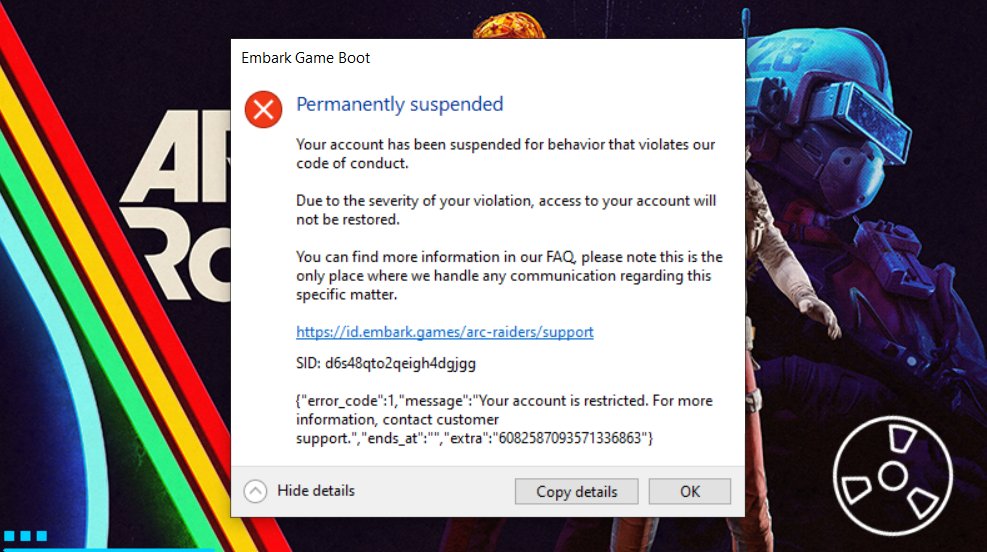 《ARC Raiders》游戏主视觉图，未来感机甲战士跃于霓虹都市废墟之上，画面充满高速动态张力
