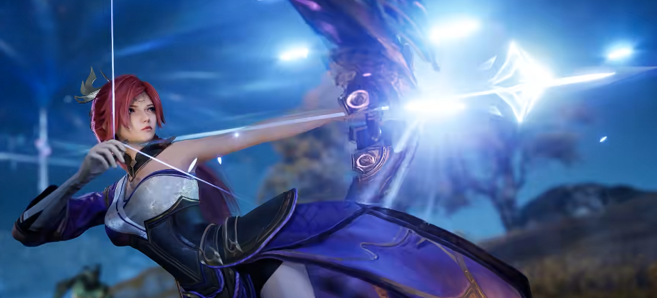 伽罗技能树界面：‘渡灵之路’节点被金色共鸣光晕包裹，右侧弹出浮动提示‘共鸣激活：追魔箭·Lv.3（暴击时生成穿透箭矢）’