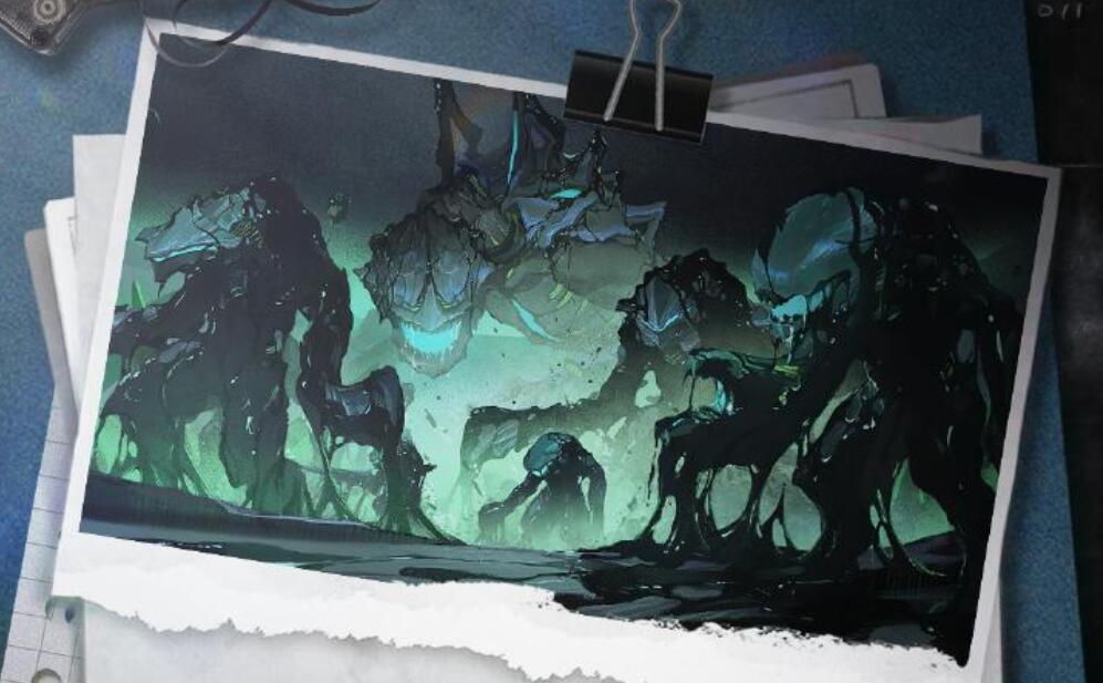 氛围镜头：黄昏下的‘方舟-7’避难所入口，锈蚀铁门半开，门内透出暖黄灯光，门外地面延伸着未干的黑质泪痕，一只儿童布鞋静静躺在阴影里