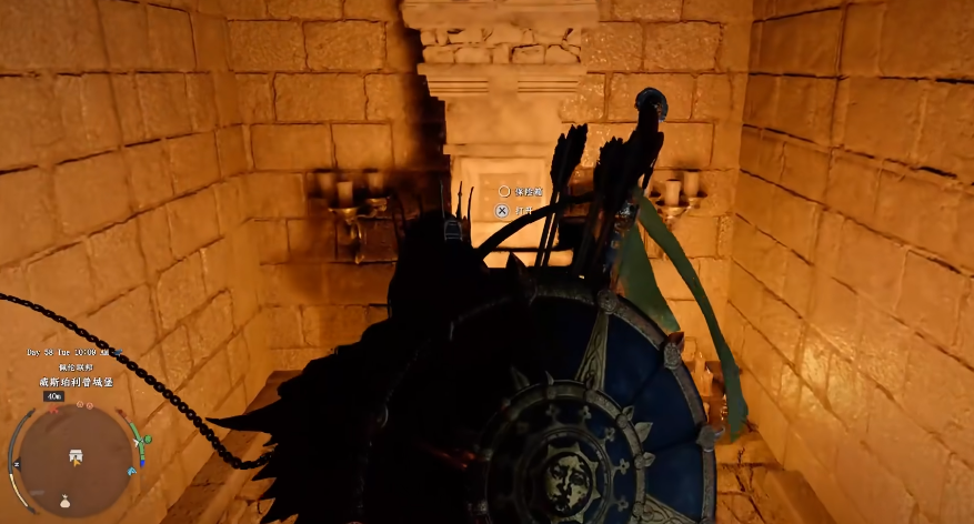 战斗场景演示：角色挥刀劈砍一名敌人，刀锋命中刹那，一道粗壮蓝白色闪电从其指尖炸出，呈Y字形分叉击中两侧敌兵，三人同时僵直倒地