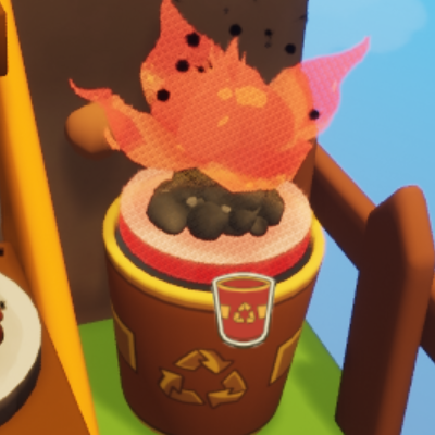 高亮提示图：界面中央显示三枚成就徽章同时闪烁金光，下方文字标注‘干枯+生虫植株删除成功’，右下角垃圾桶图标旁浮现旋转的三重叠加徽章特效