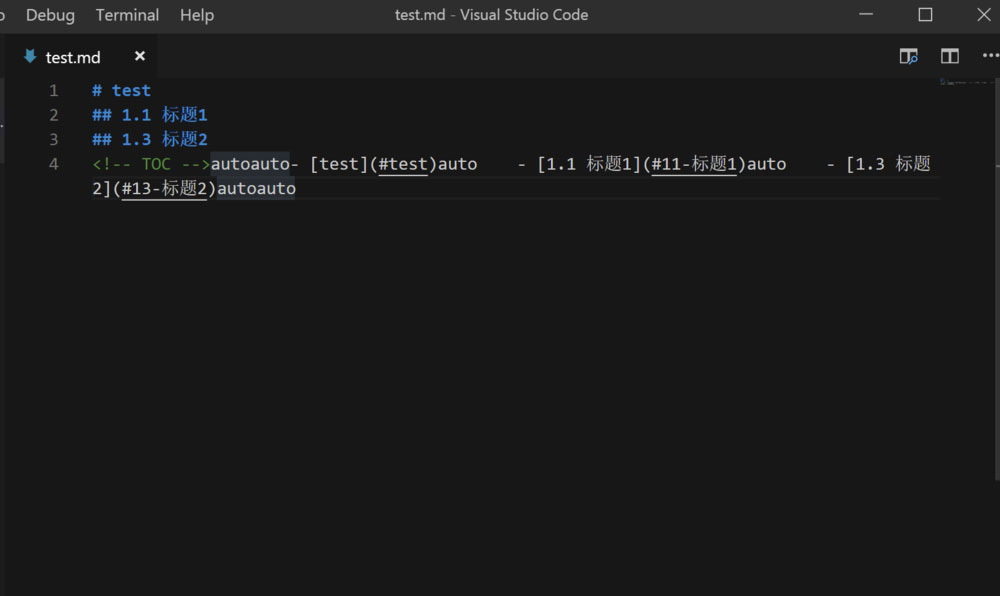 VSCode扩展面板界面：搜索栏输入'markdown pdf'，显示已安装的Markdown PDF插件卡片，版本号清晰可见